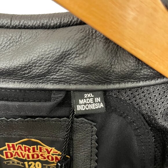 Harley-Davidson® Women's Leather Motorcycle Jacket 2XL - Picture 13 of 16